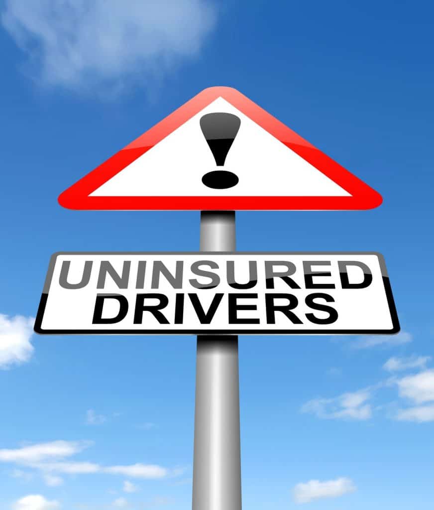What happens if you get hit by an uninsured driver in Texas