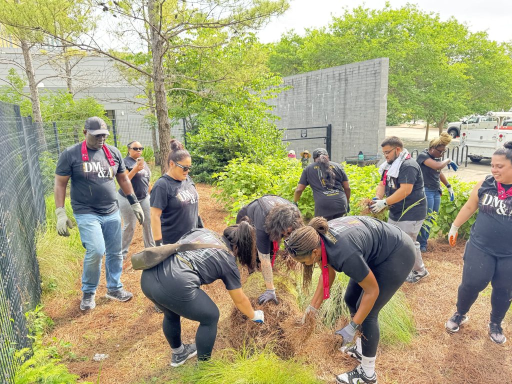 D. Miller & Associates staff and attorneys helping care for Hermann Park in Houston