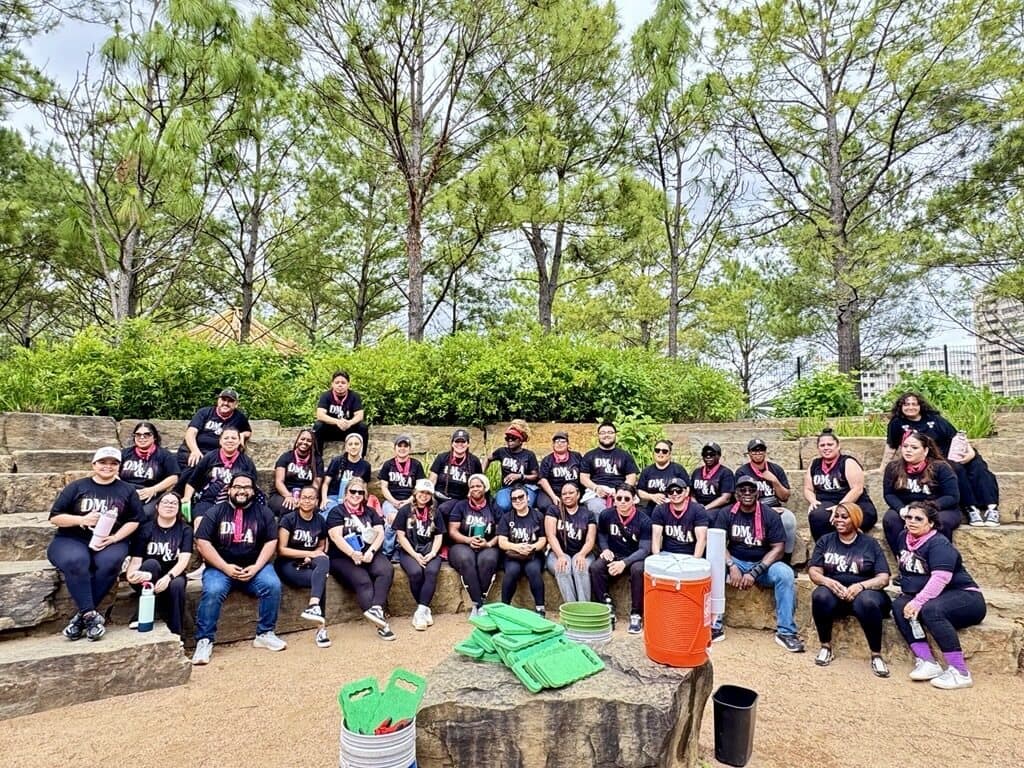 D. Miller & Associates staff and attorneys helping care for Hermann Park in Houston