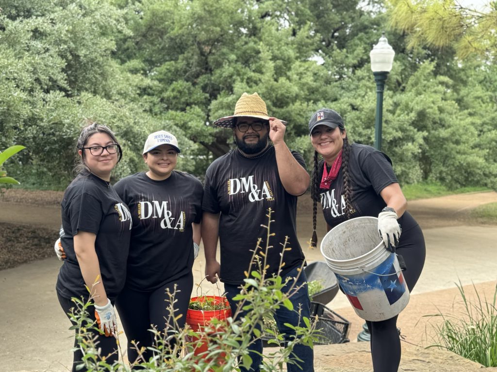 D. Miller & Associates staff and attorneys helping care for Hermann Park in Houston