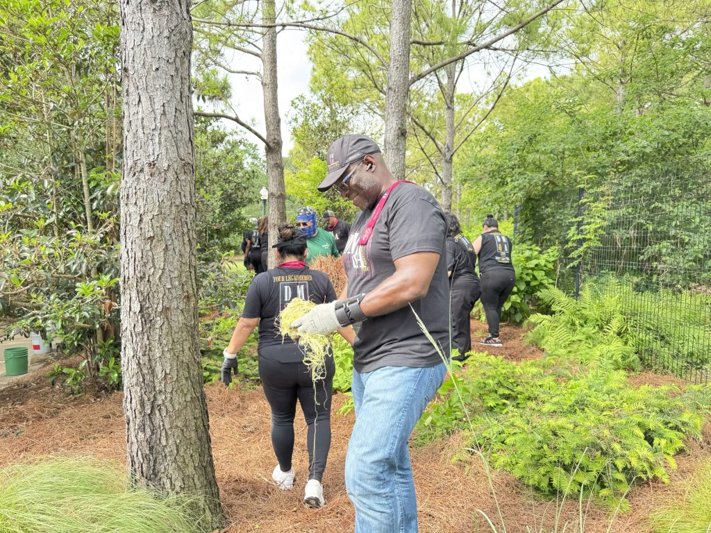 D. Miller & Associates staff and attorneys helping care for Hermann Park in Houston